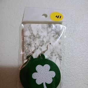 Saint Patrick's Day earrings